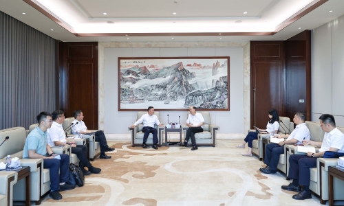 如东县委书记杨万平莅临爱游戏全站app官方网站调研